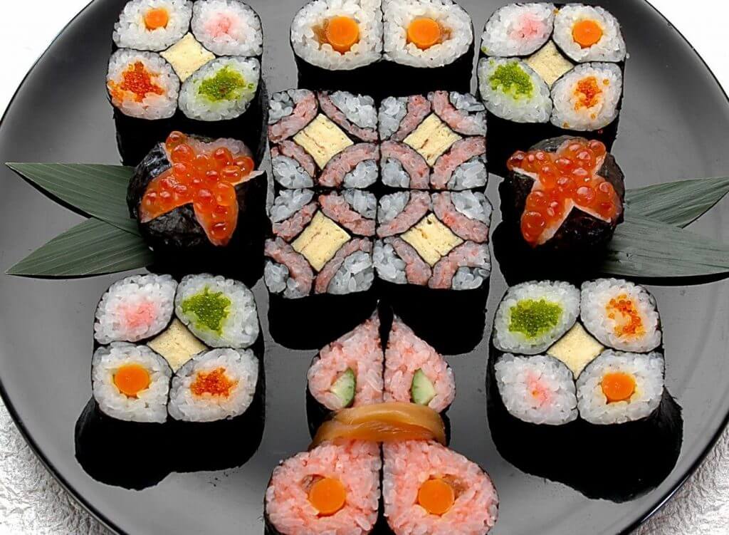 Assorted Sushi Rolls (Nori Maki)