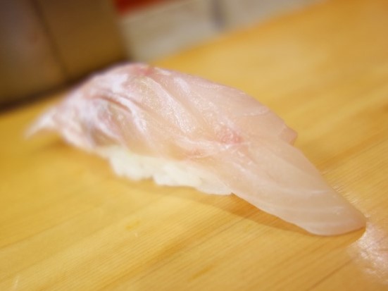 A photo of Deepwater longtail red snapper (Onaga) nigiri