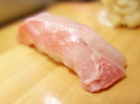 A photo of Manybar goatfish (Ojisan) nigiri