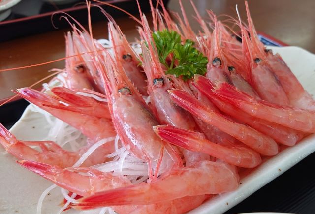 A photo of Sweet shrimp (Ama ebi)