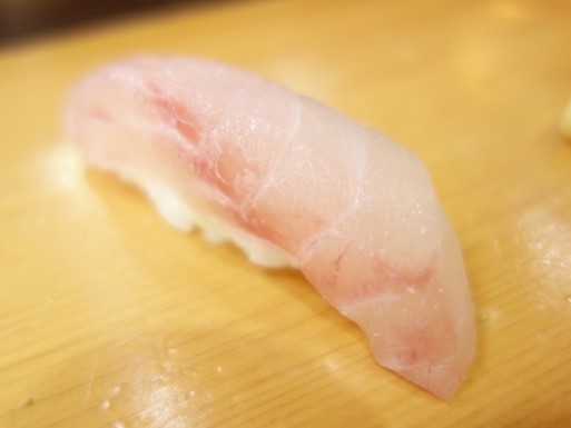 A photo of Lined javelinfish (Shimasetodai) nigiri