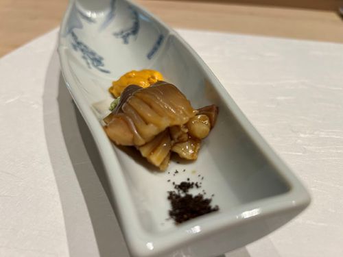 A photo of Marinated Hokkigai