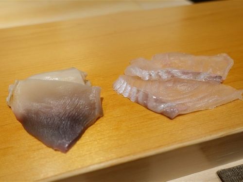 A photo of sashimi
