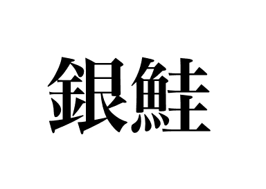 Salmón plateado (Ginzake)