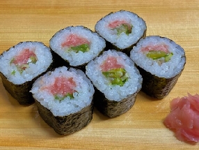 Negitoro roll (Negitoro maki)