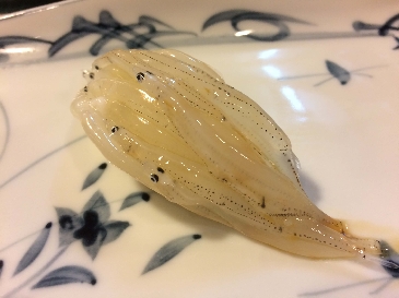 日本银鱼寿司的照片