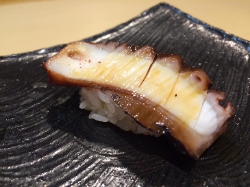 章鱼寿司的照片
