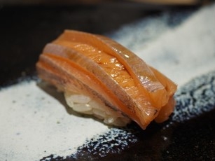 A photo of Himemasu nigiri