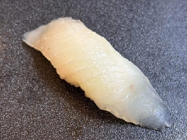 A photo of Matoudai nigiri sushi