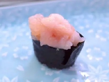 A photo of Ise ebi nigiri