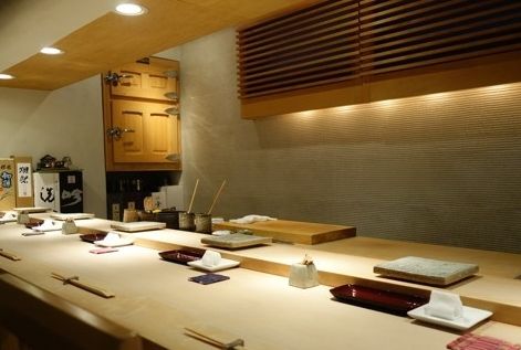A photo of high-end sushi restaurant