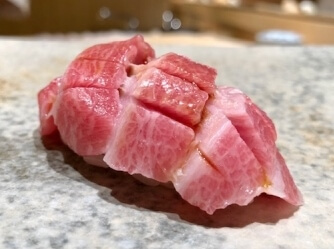 bluefin tuna sushi toro