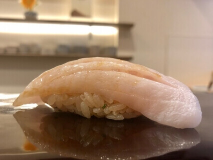 a photo of Engawa nigiri