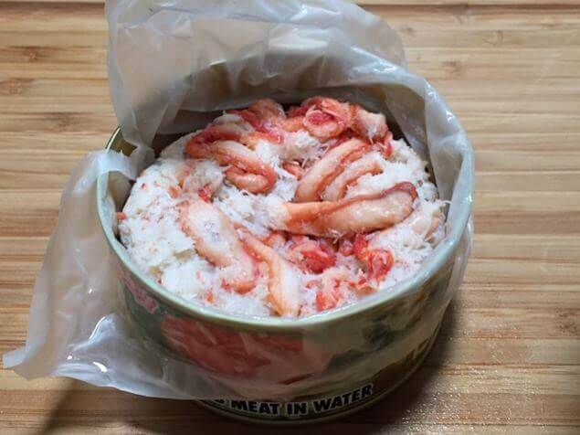 Canned deals crab meat