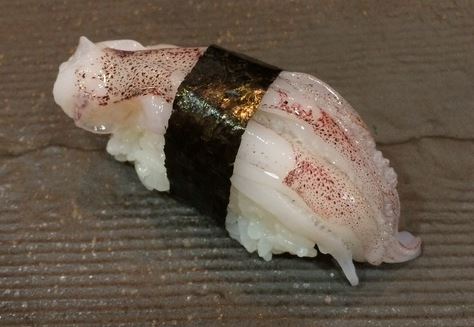 a photo of geso nigiri