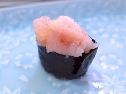 A photo of Japanese spiny lobster (Iseebi) nigiri