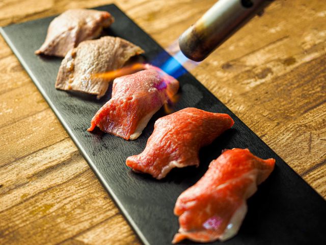 A photo of aburi