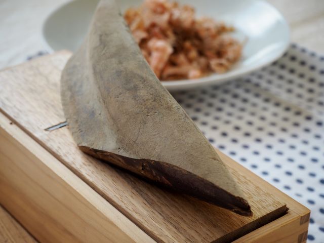 A photo of katsuobushi