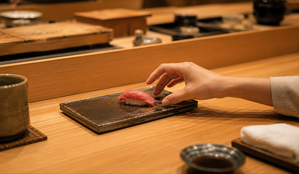 Sushi restaurant Etiquette